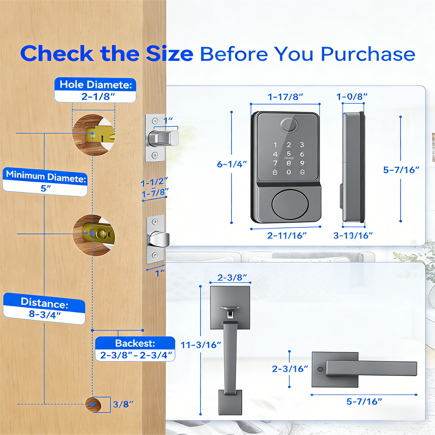 Multi-Access Smart Door Lock with App Control
