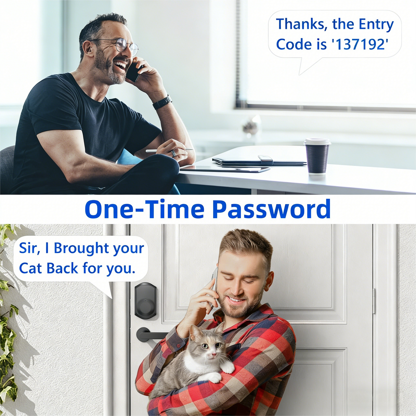 Biometric Smart Door Lock with Multiple Access Options