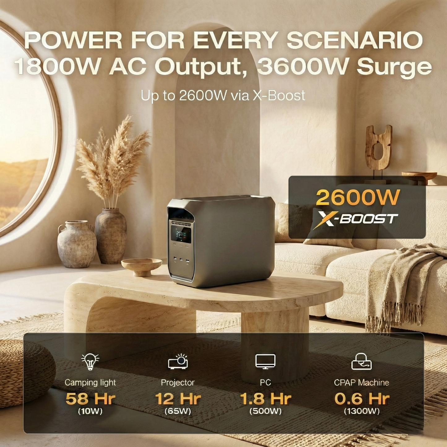 Unlimited Power Anywhere: Large Capacity Solar Charging –Only $159!