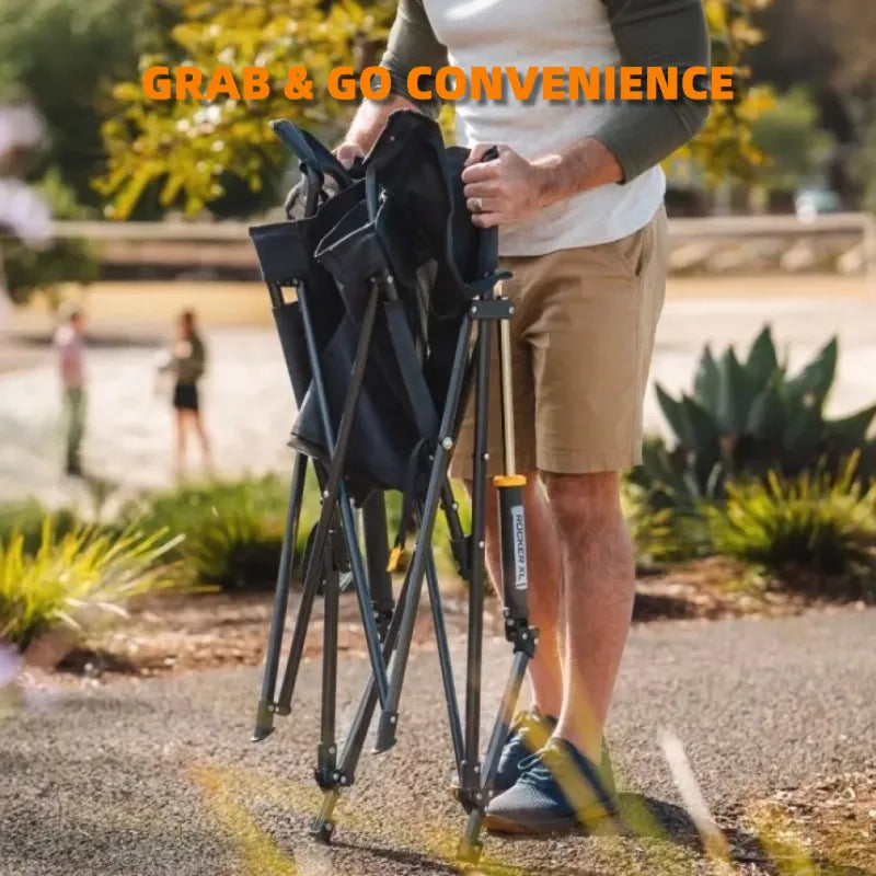 Breathable Rocking Chair, 350lbs Capacity, Extra-Wide Back (Free Table Included)