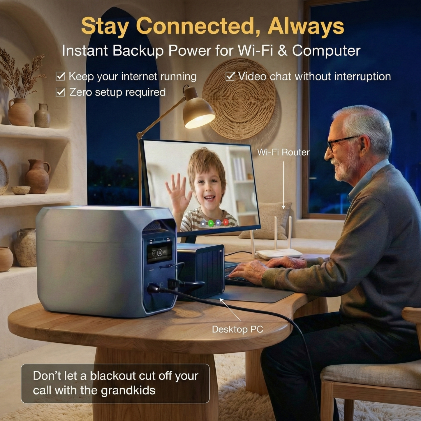 Unlimited Power Anywhere: Large Capacity Solar Charging –Only $159!