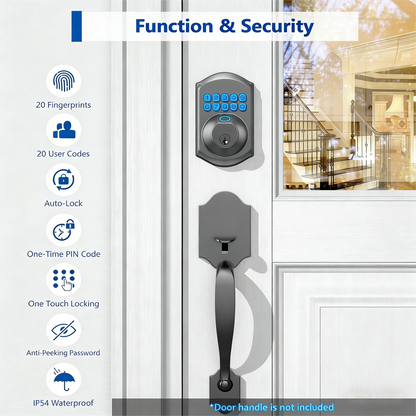 Biometric Smart Door Lock with Multiple Access Options