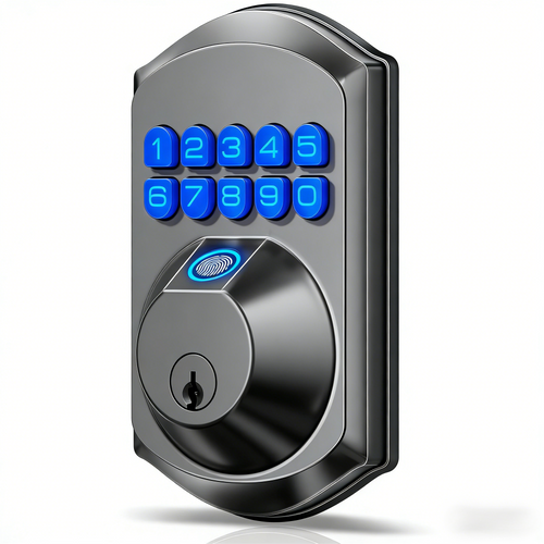 Biometric Smart Door Lock with Multiple Access Options